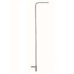 Трубка Пито из нержавеющей стали, длина 350 мм, Ø 7 мм - для измерения скорости потока Трубка Пито из нержавеющей стали, длина 350 мм, Ø 7 мм - для измерения скорости потока