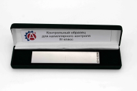 Контрольный образец для капиллярной дефектоскопии по ГОСТ 18442-80 c РД Транснефти, класс чувствительности III